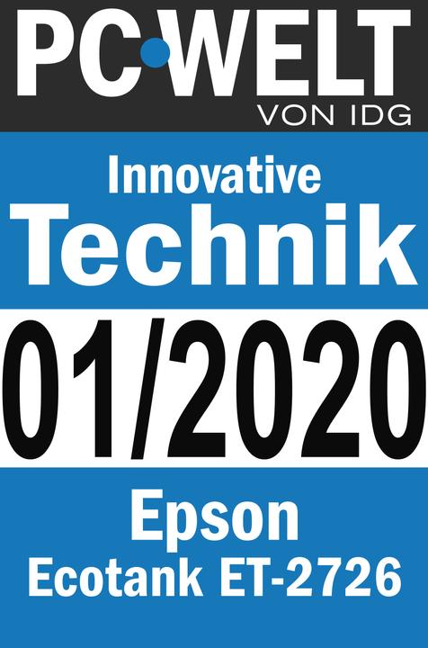 Actual product image Epson ET-2726 EcoTank (Ink tank, Colour)