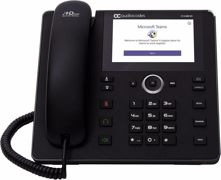 Produktbild Audiocodes Tischtelefon C448HD Teams