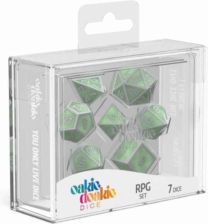 Image du produit Oakie Doakie Dice Jeu de dés de RPG : Druid's Blaze Glow in the Dark (en anglais)