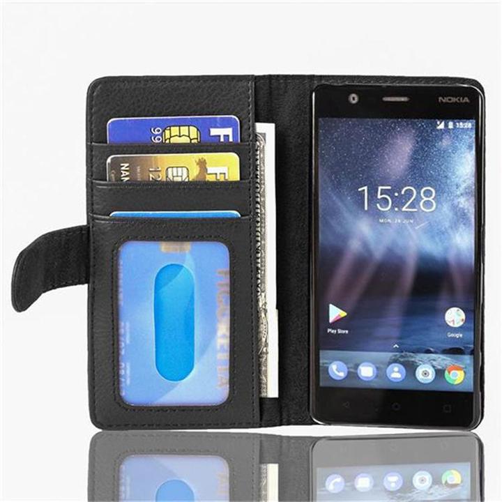 Actual product image Cadorabo Book with 3 card slots cover (OnePlus 3)