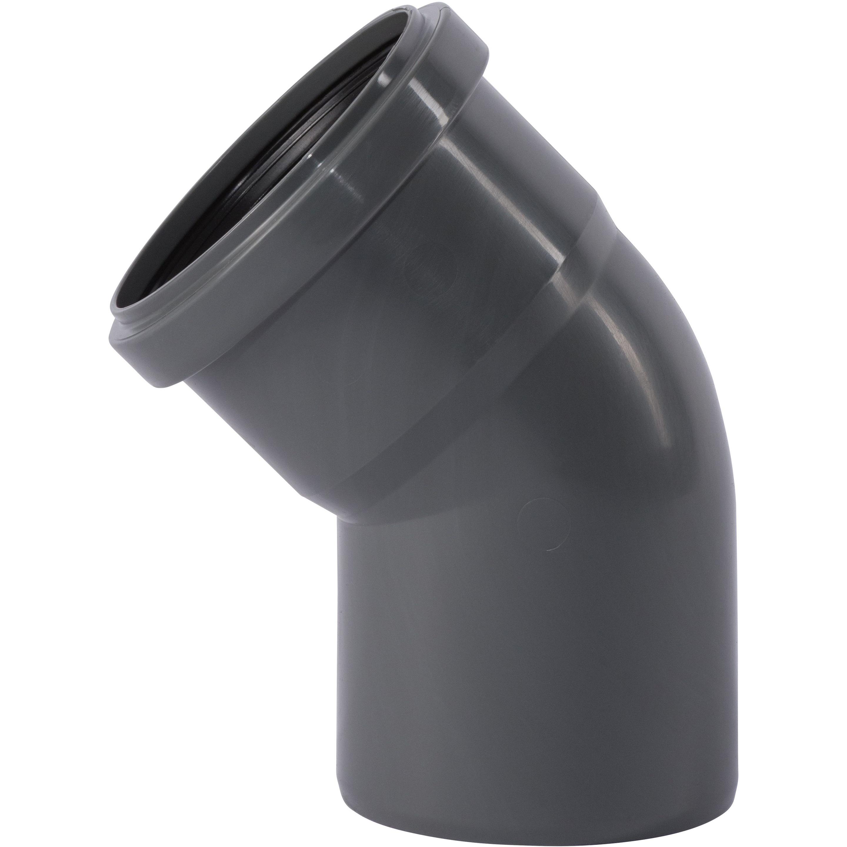 Csdk SL, Zubehör Sanitärinstallation, HT Safe bøjn. 75mm 45grHurtigere og nemmere montering med de nye patenterede taetn...