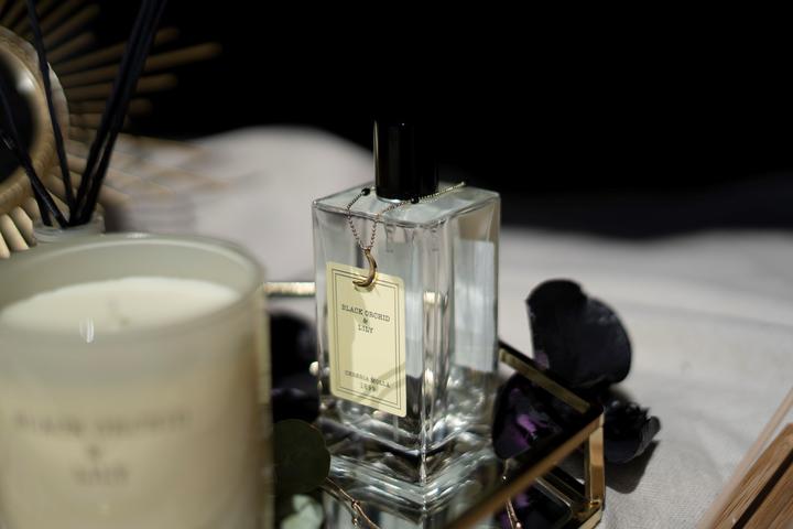 Actual product image Cereria Molla 1899 Black Orchid & Lily Fragrance Oil for Diffuser 30ml Bottle Atomiser, BR3023