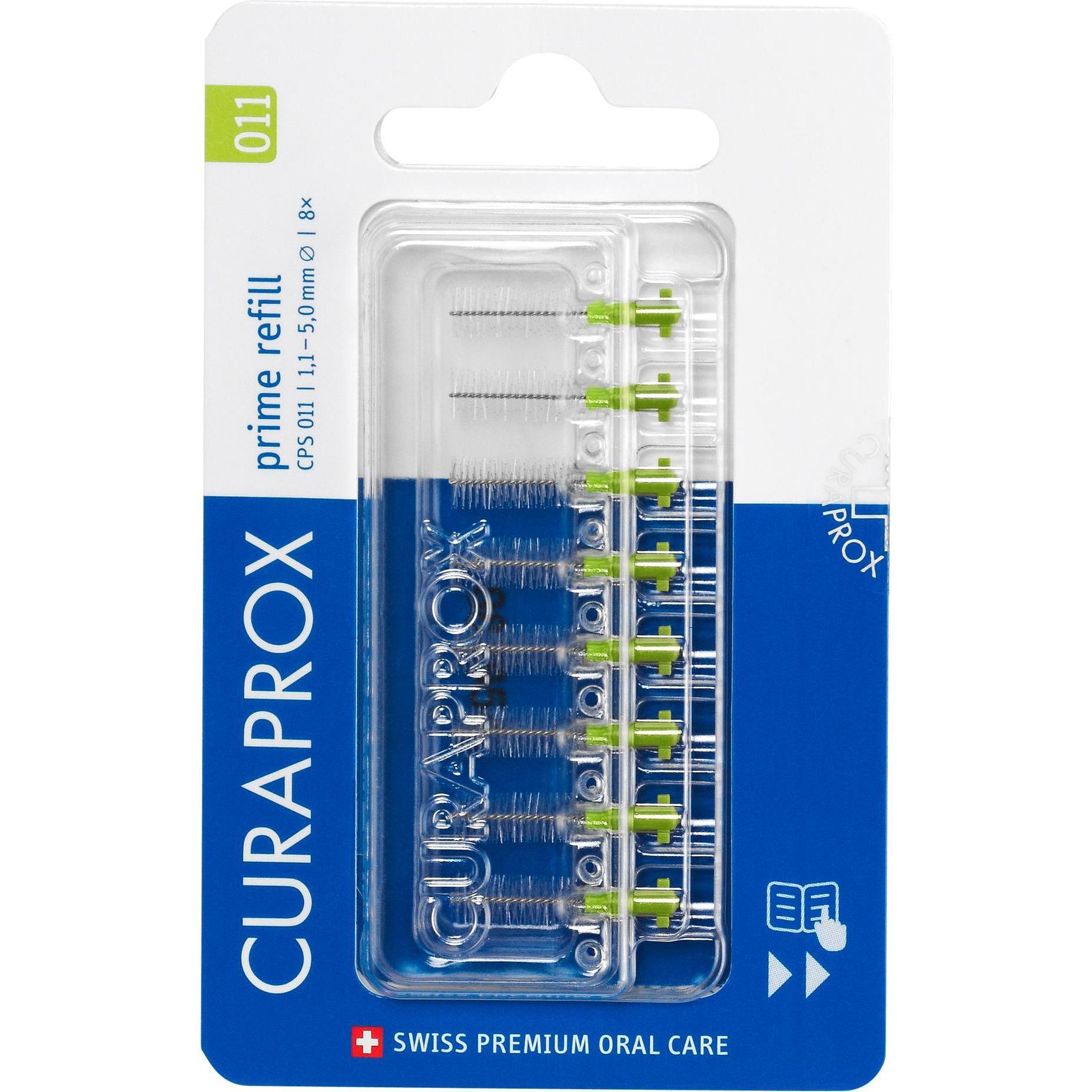 Thumbnail - Curaprox, Interdentalbürste, CPS 011 Prime Refill (8x) (8 x, 5 mm)