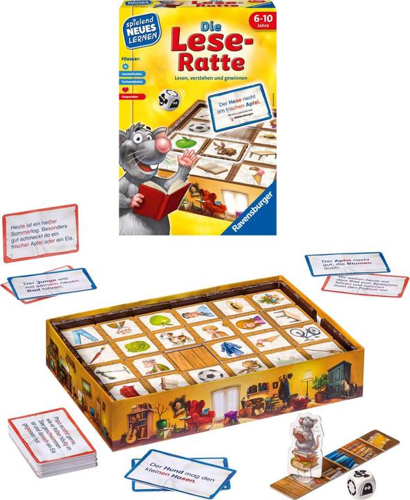 Produktbild Ravensburger Die Lese-Ratte (Deutsch, 6 - 7 Jahre)