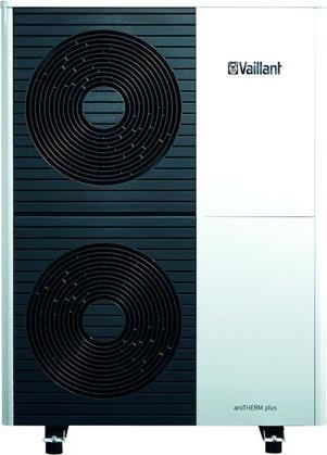 Produktbild Vaillant aroTHERM plus VWL 125/6 A 400V S2 12 kW Luft/Wasser-Monoblock-Wärmepumpe Energieklasse A+++