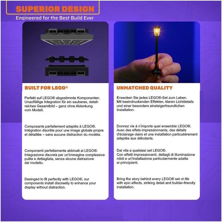 Produktbild Light my bricks LMB 2.0 LED Licht Set für LEGO® 21063 Schloss Neuschwanstein