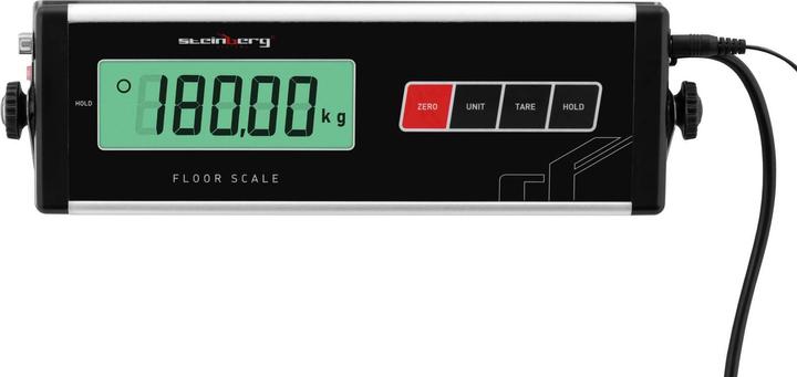 Produktbild Steinberg Digitale Tierwaage Bodenwaage Kleintierwaage Veterinärwaage 180 kg / 50 g LCD