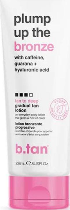 B.Tan Plump Up The Bronze Tan To Deep Gradual Lotion 236 ml (Selbstbräunungstuch, 236 ml)