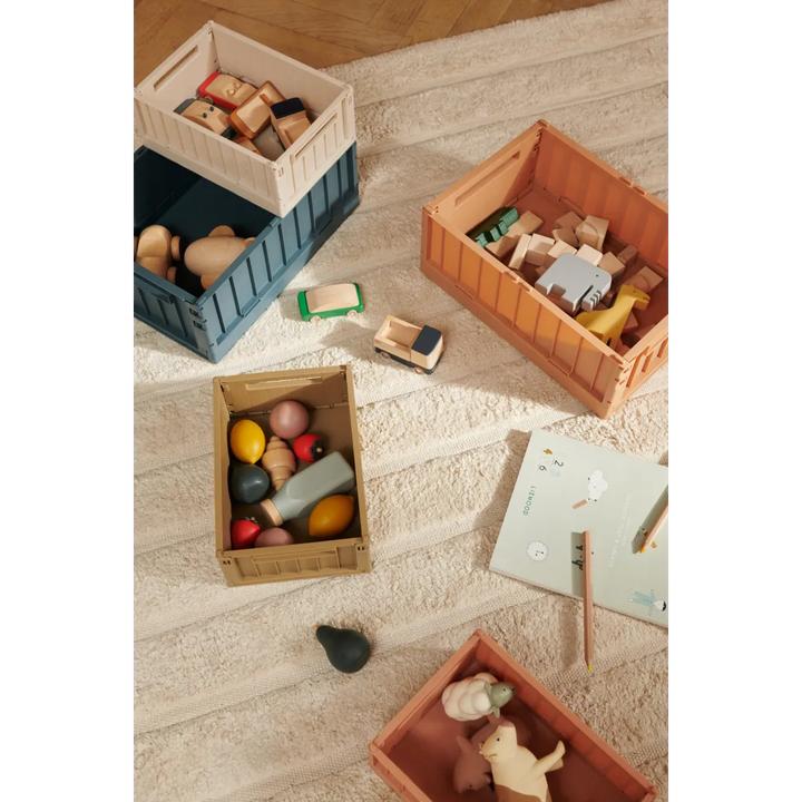 Produktbild Liewood Faltbare Aufbewahrungsboxen Weston L Tuscany Rose (20 l)
