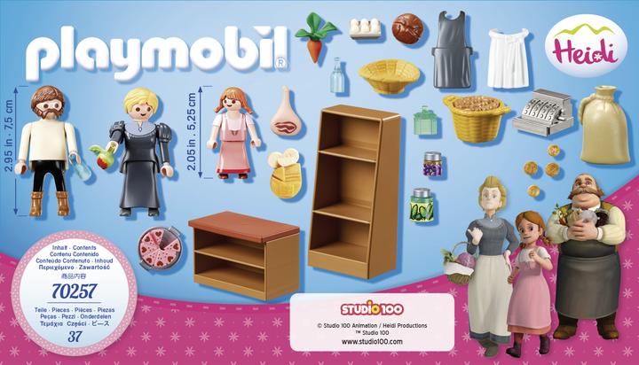 Actual product image Playmobil Village shop of the Keller family (70257, Playmobil Heidi)