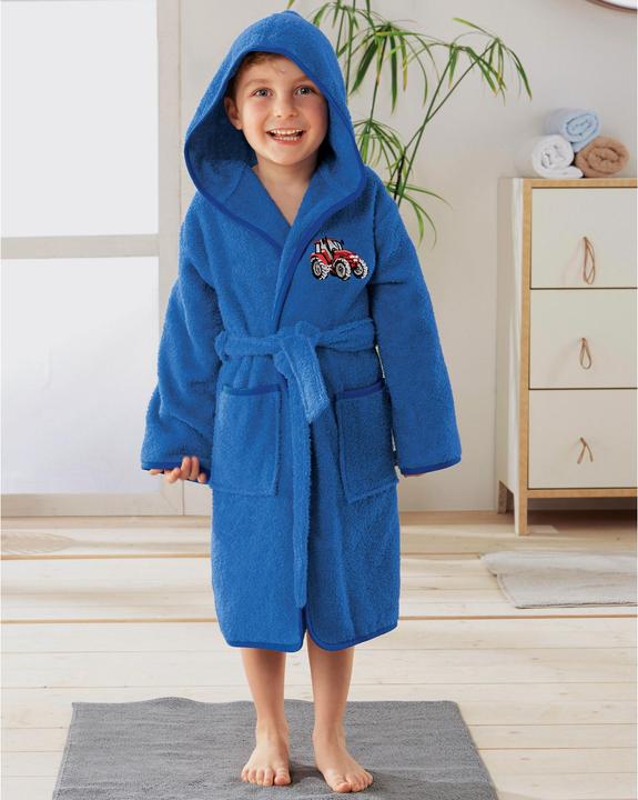 Produktbild Erwin Müller Kinder-Bademantel mit Kapuze (110, 116)