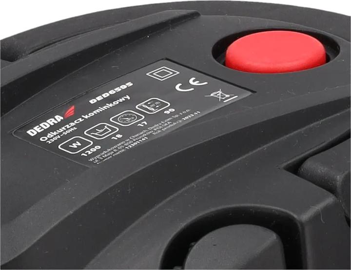 Actual product image Dedra Vacuum Cleaner DED6595 (Ash vacuum cleaner)