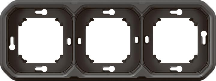 Actual product image Legrand Plexo New damp-proof flush-mounted support frame, 3-gang