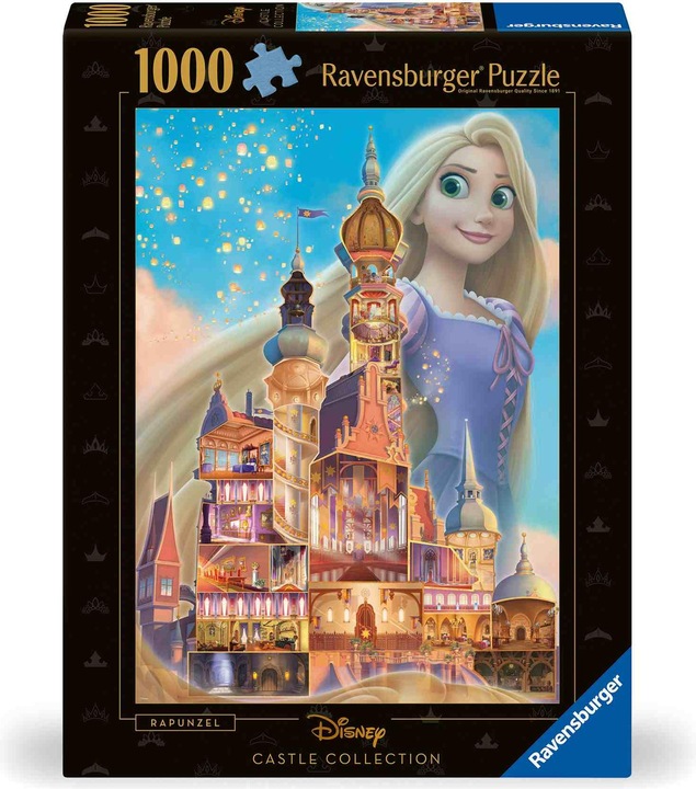 Actual product image Ravensburger Puzzle 12000264 - Rapunzel - 1000 pieces Disney Castle Collection jigsaw puzzle for adults (1000 pieces)