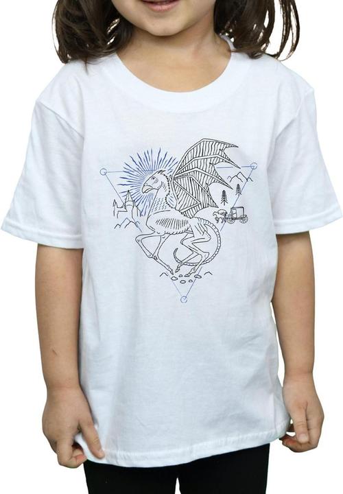 Produktbild Thestral Line Art TShirt Mädchen (128)