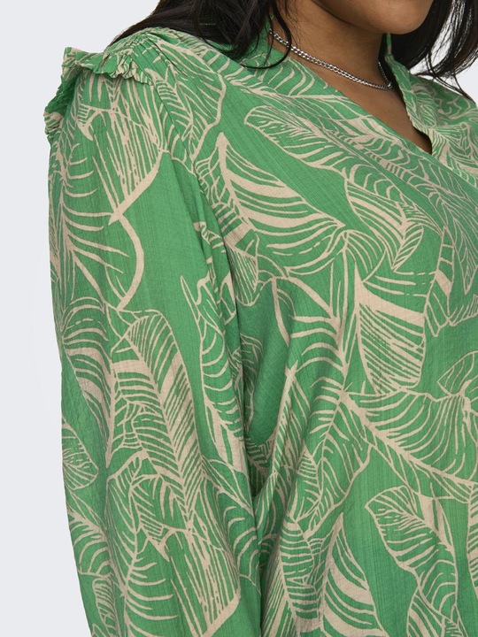 Immagine prodotto Only Vestibilità regolare Scollo a V Polsini elasticizzati Taglio voluminoso delle maniche Top Top (46)
