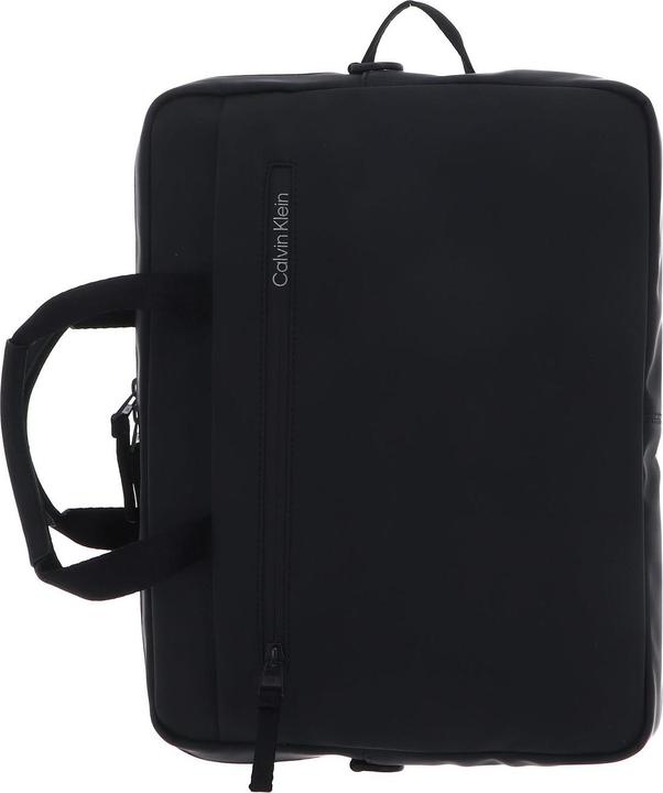 Actual product image Calvin Klein Briefcase Rubberized Slim Laptop Bag FA23