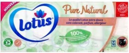 Produktbild Lotus Reine Naturtücher