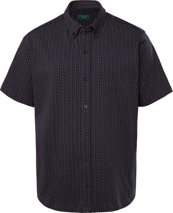Immagine prodotto Boston Park Jerseyhemd, Halbarm, Minimalmuster, Kentkragen, Comfort Fit (L)