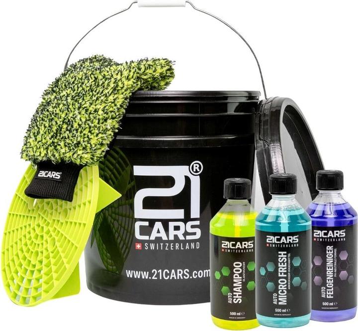 21cars Autowaschset Black Edition