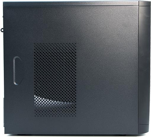 Actual product image ADJ CASE MINI-TOWER NO PSU BK MICROATX/ITX 1*USB2 1*USB3 (mATX, Mini-ITX)