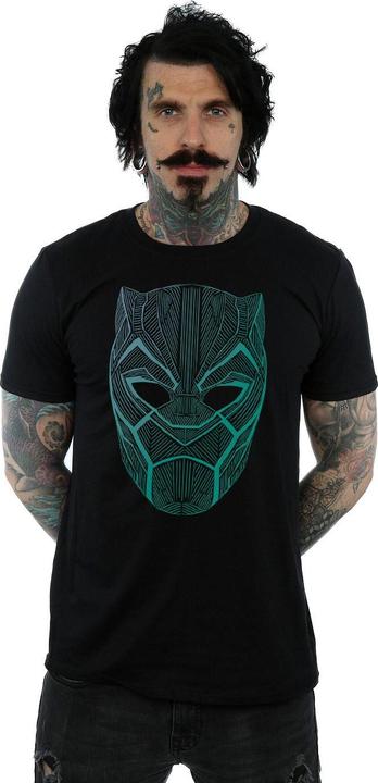 Produktbild Black Panther Tribal Maske TShirt (M)
