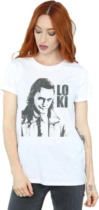 Image du produit - T-shirt LOKI HEAD POSTER - Femme (M)