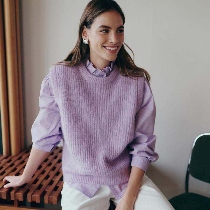 Produktbild La Redoute Collections Pullunder aus Alpaka-Mischgarn (XXL)