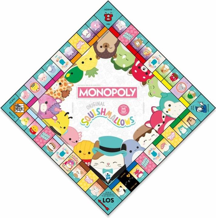 Produktbild Winning Moves Monopoly Squishmallows (Deutsch, 2 - 6 Spieler)
