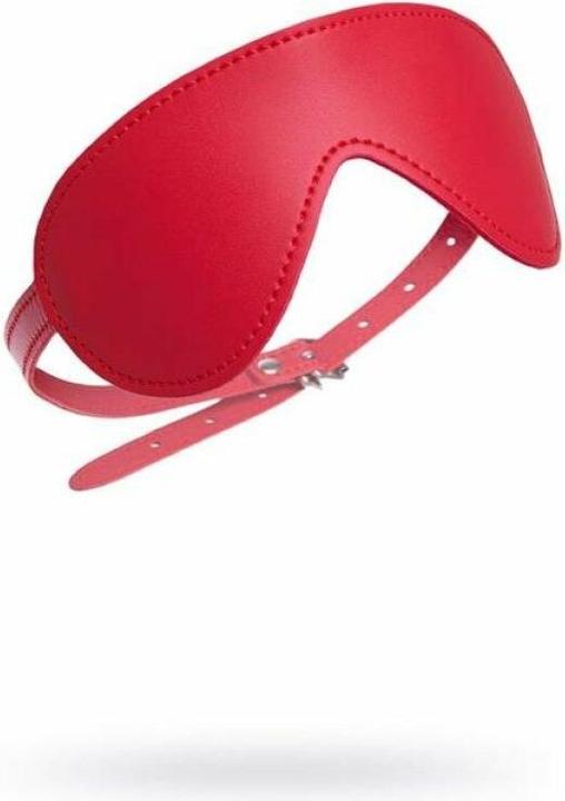 Image du produit Toyfa Anonyme Maske, PU-Leder, rot, 65 cm