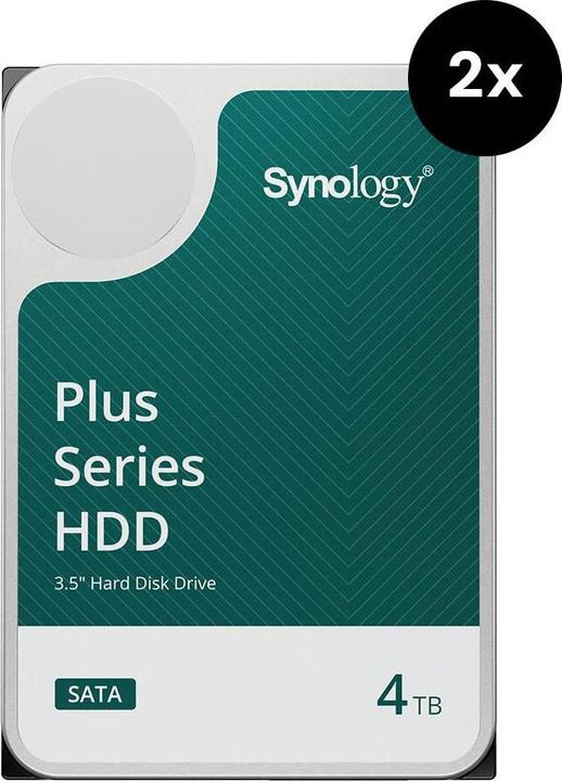 Immagine prodotto Synology 2 Plus 3.5"" SATA 6Gb/s Festplatten 4 TB (4 TB, 3.5")