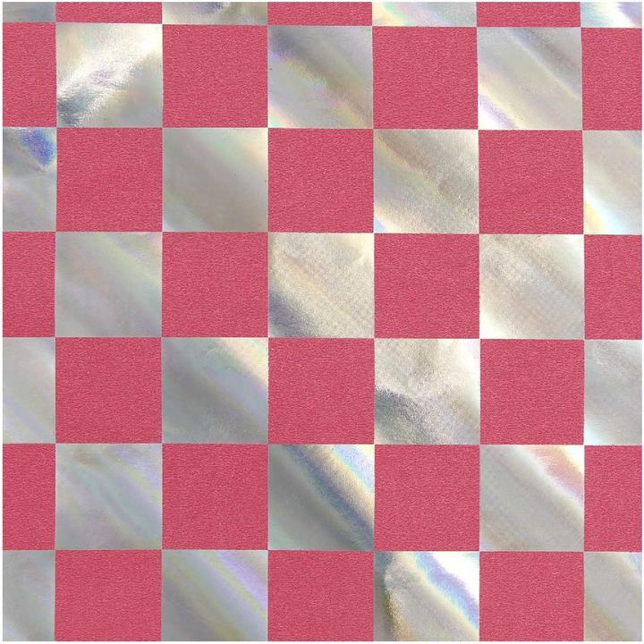 Actual product image Rico Design Wrapping paper chessboard, neon.400550 (Wrapping paper)