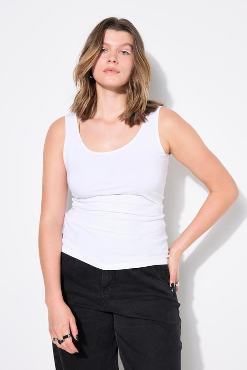 Produktbild Studio Untold Basic-Top, weiter Ausschnitt, Stretchjersey (56)