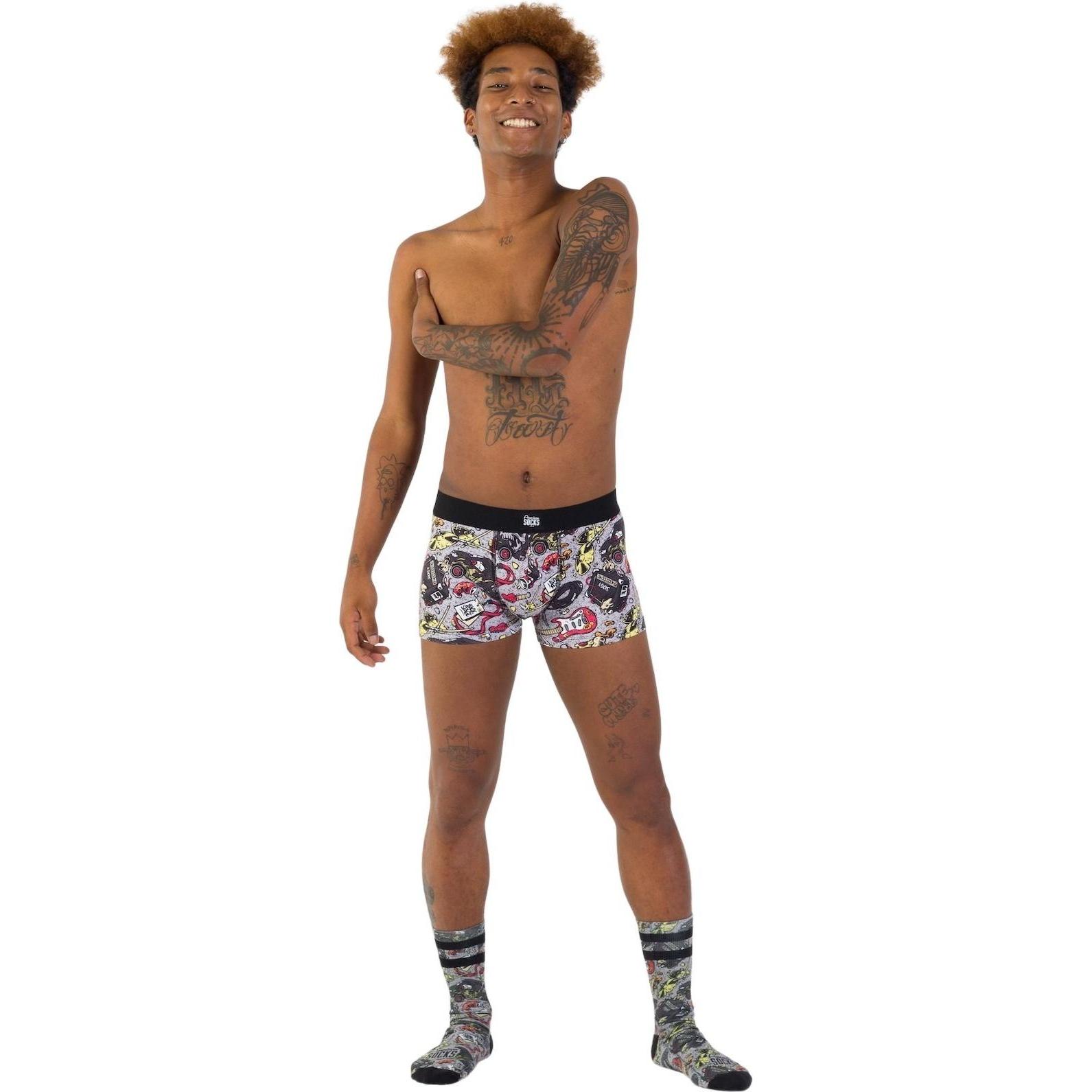 Thumbnail - American Socks, Herren, Unterhosen, Backstage, Grau, (XL)