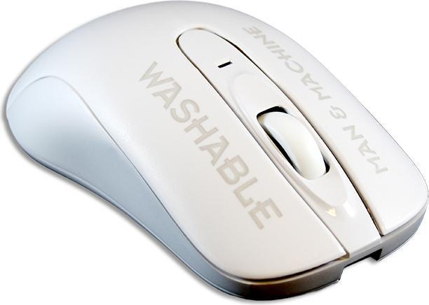 Actual product image Man & Machine Europe MAN&MACHINE Mouse C washable wirel. white,1000dpi,USB,2keys,EN (Wireless)