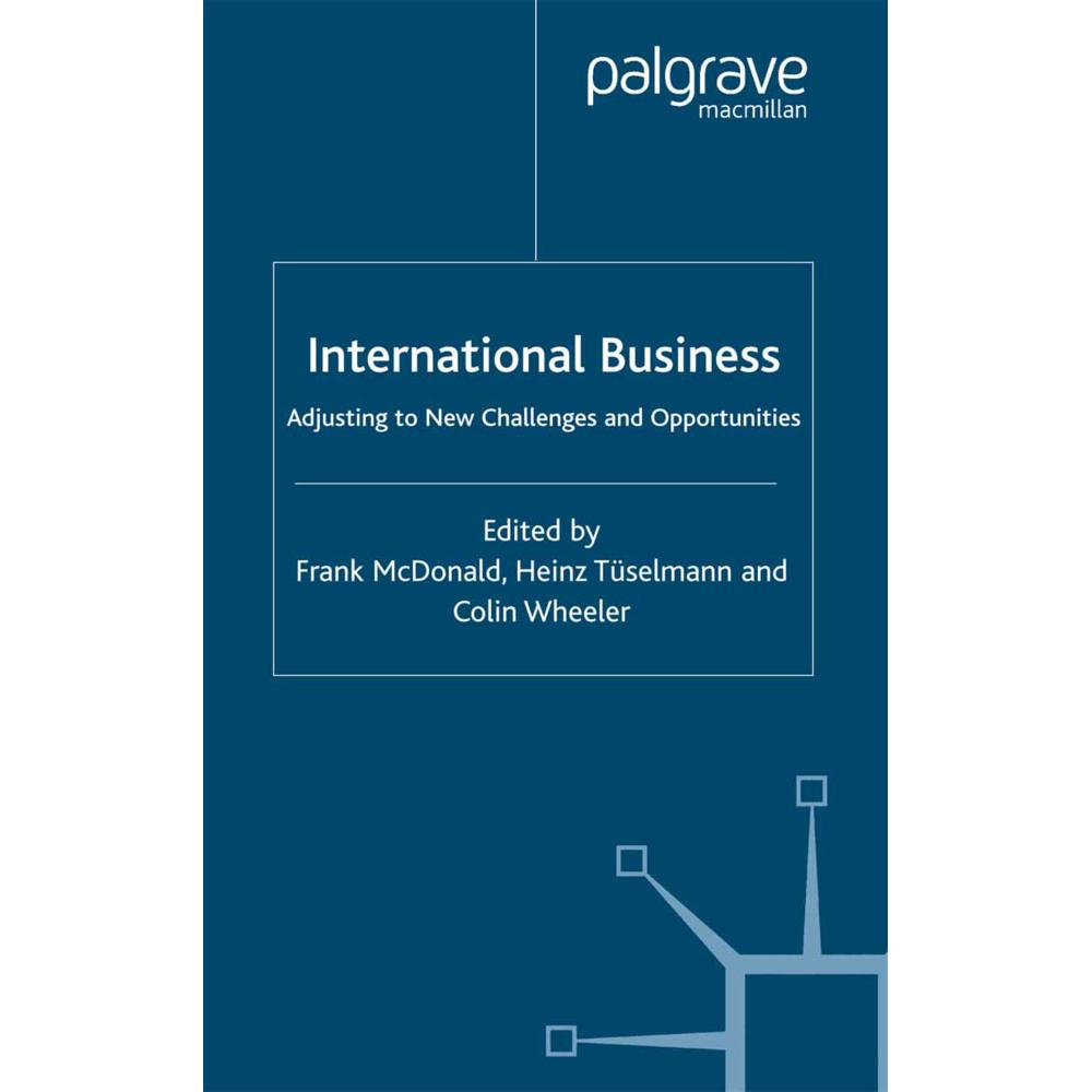 International Business, Fachbücher von Colin Wheeler, Frank McDonald, H. Tüselmann