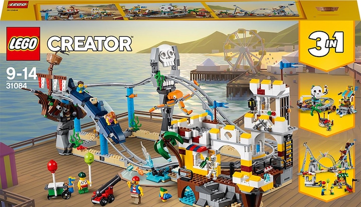 Immagine prodotto LEGO Montagne russe pirata (31084, LEGO Creator 3-in-1)