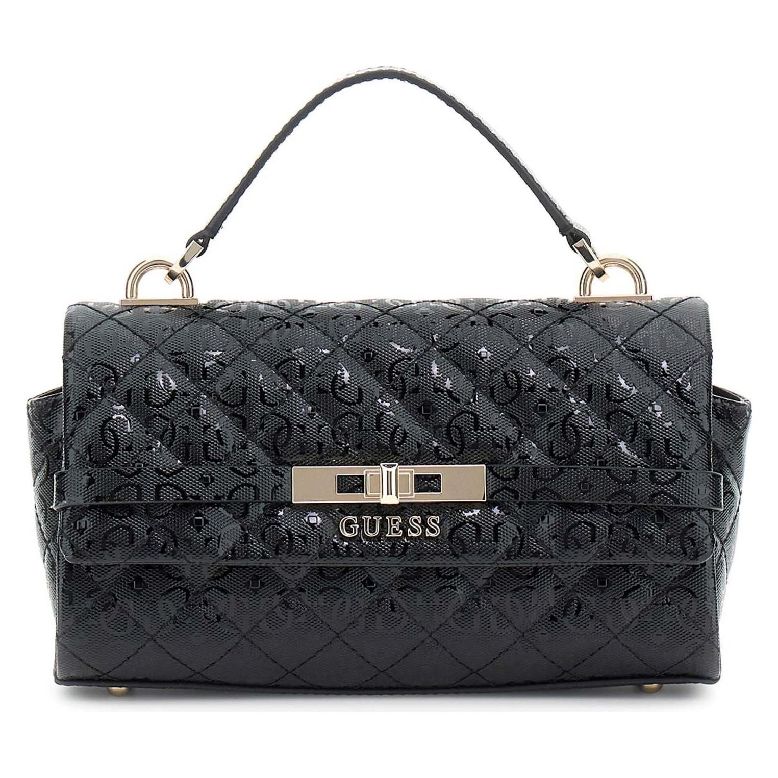 Guess, Damen, Handtasche, Idra, Schwarz
