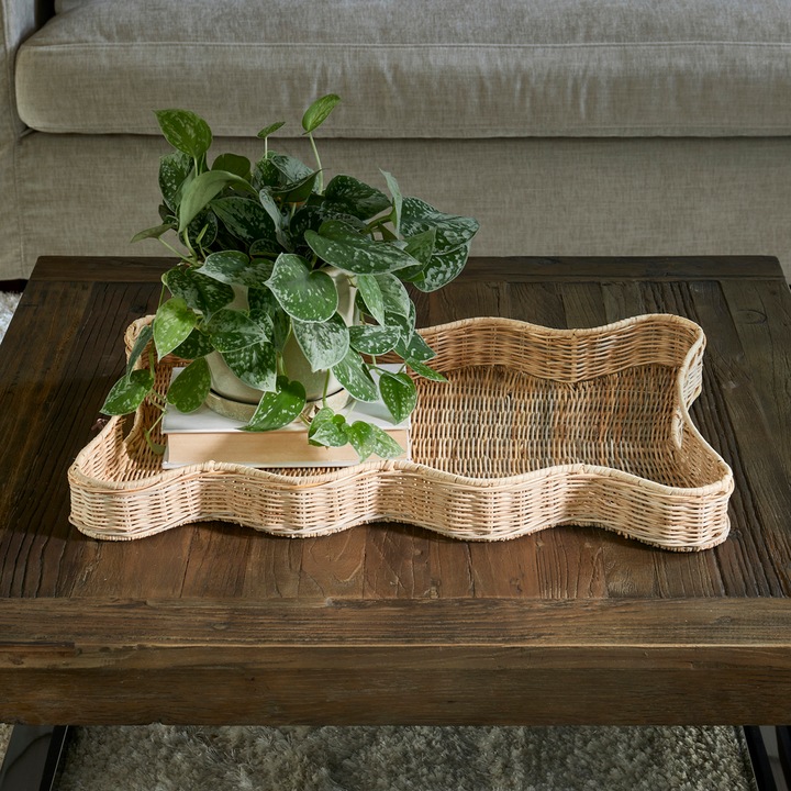 Produktbild Rivièra Maison Rustic Rattan Benoa Tray Set Of 2 pieces