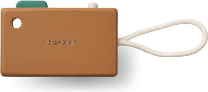 Actual product image Liewood Toy camera Michael Golden Caramel Multi Mix