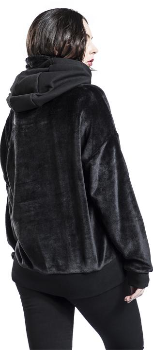 Produktbild Gothicana by EMP Fluffy Hoody with High Collar (M)