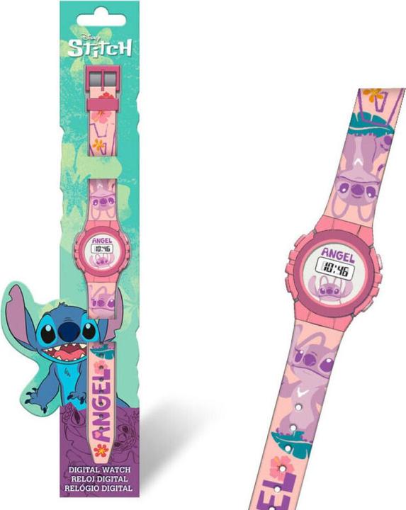 Produktbild Kids Licensing Disney Stitch Angel digital watch (Digitaluhr, 29 mm)