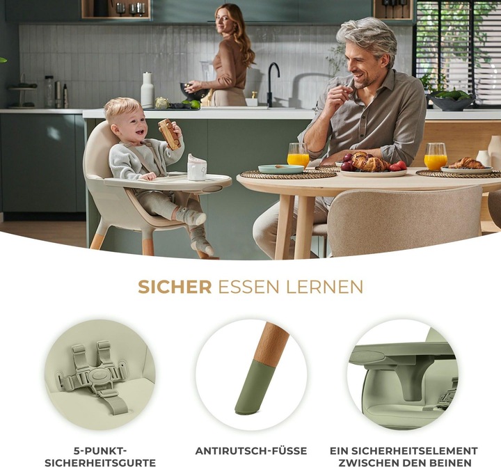 Actual product image KinderKraft Fini 2 (Highchair)