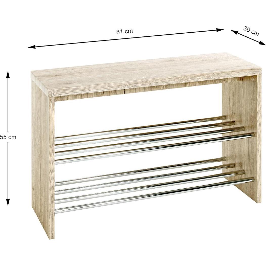 Thumbnail - HAKU Möbel, Schuhschrank, Kade (81 x 30 x 55 cm)