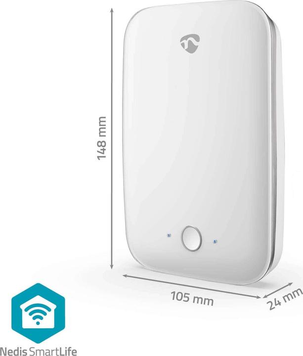 Actual product image Nedis Wi-Fi motion detector | Detection range: 7 m | Effective field of view (horizontal): ±45° | Eff (7 m)