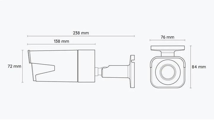 Actual product image Reolink P430-4K 8MP (3840 x 2160 pixels)