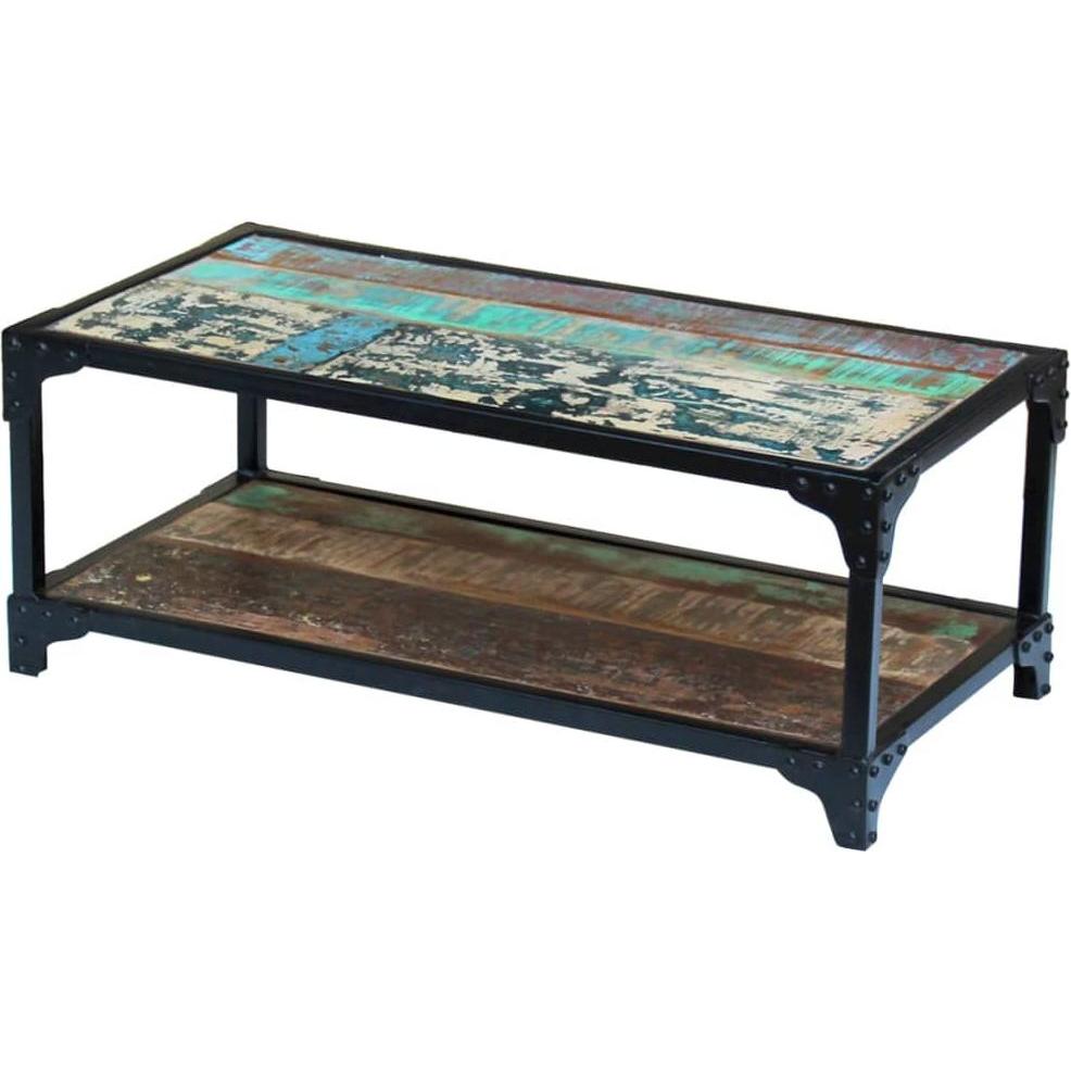 VidaXL, Couchtisch + Beistelltisch, Denver (90 x 45 x 35 cm)