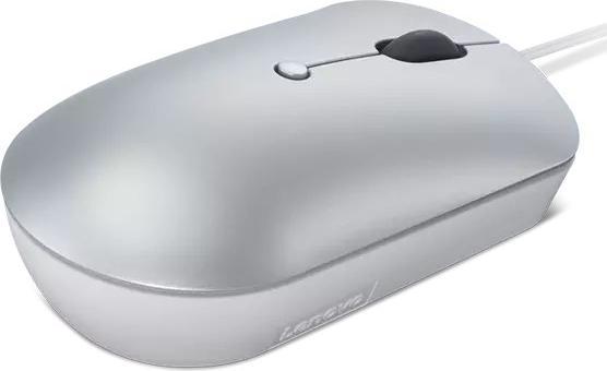 Actual product image Lenovo 540 USB-C Wired Compact Mouse sv. Å¡edá (Cable)