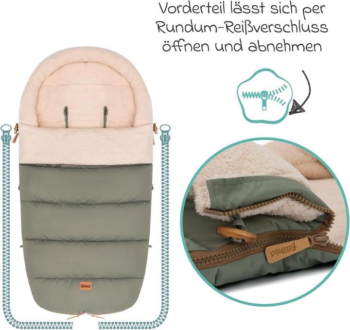 Image du produit Fillikid Fusssack Atlas Teddy