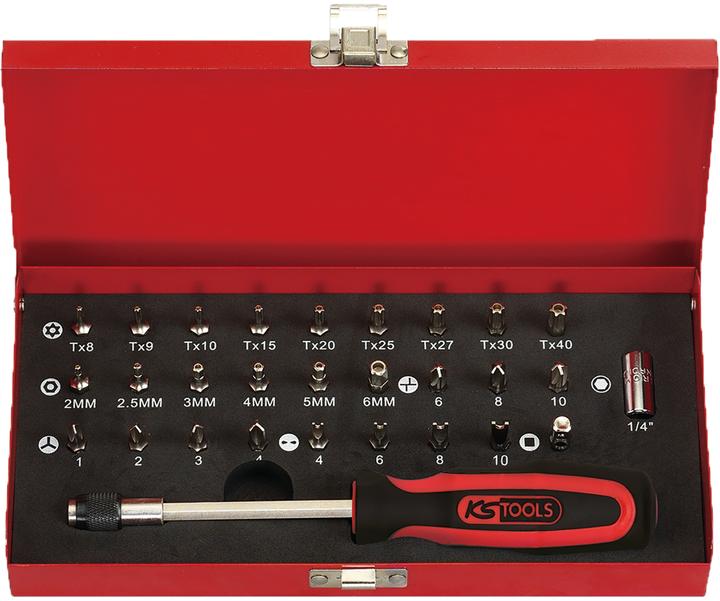 Produktbild KS Tools 1/4" Bit-Satz (Sechskant (hexagonal))